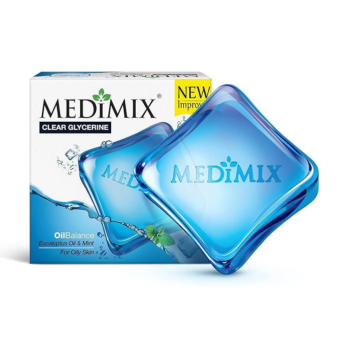 Medimix Clear Glycerine Oil Balance Eucalyptus Oil & Mint - 100g